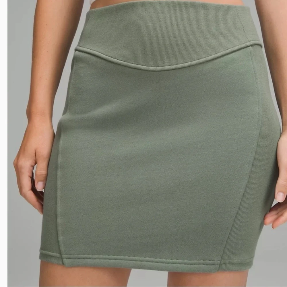Lululemon Athletica Olive Mini Skirt
